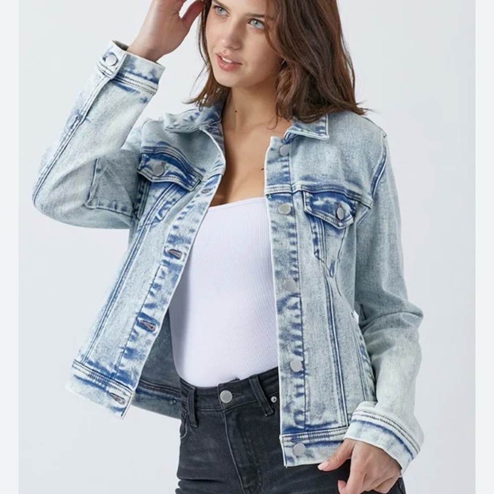 GAP Faded Blue Denim Jacket